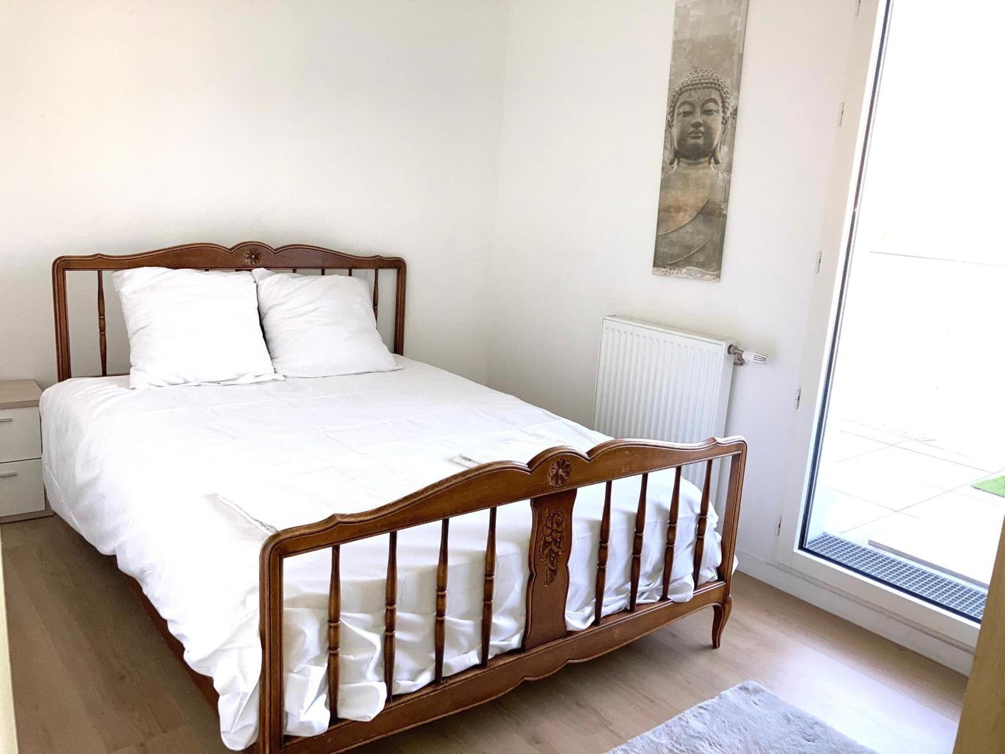 Appartement 87 M2 - 3 Chambres - 6 Personnes - Proche Paris - Parking Gratuit Asnières Kültér fotó
